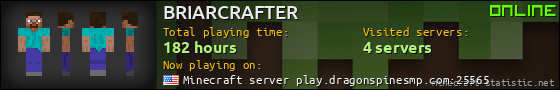 BRIARCRAFTER userbar 560x90