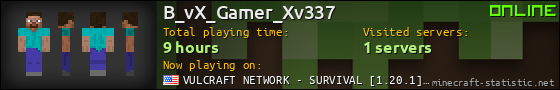 B_vX_Gamer_Xv337 userbar 560x90