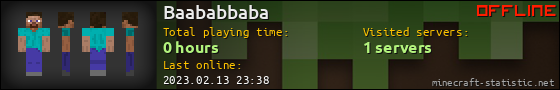 Baababbaba userbar 560x90