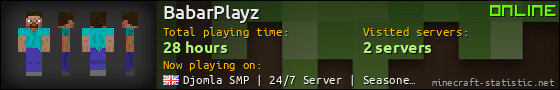 BabarPlayz userbar 560x90