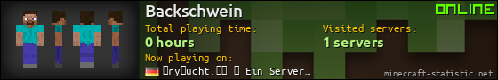 Backschwein userbar 560x90