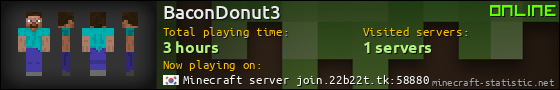 BaconDonut3 userbar 560x90