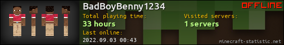 BadBoyBenny1234 userbar 560x90