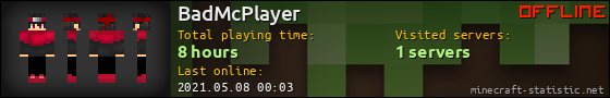 BadMcPlayer userbar 560x90