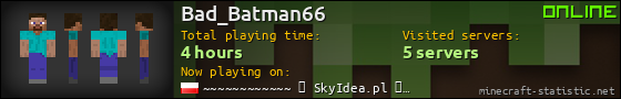 Bad_Batman66 userbar 560x90