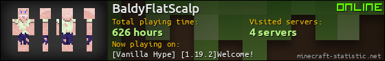 BaldyFlatScalp userbar 560x90