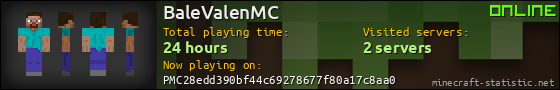 BaleValenMC userbar 560x90