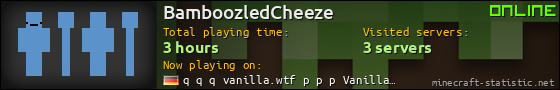 BamboozledCheeze userbar 560x90