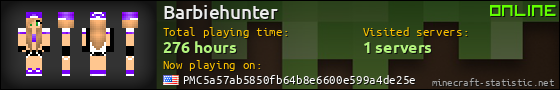 Barbiehunter userbar 560x90