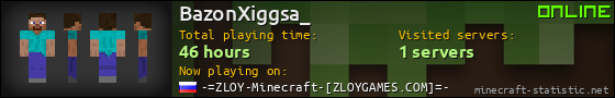 BazonXiggsa_ userbar 560x90