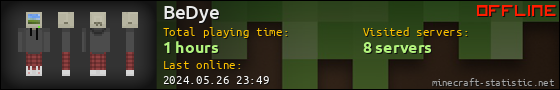 BeDye userbar 560x90