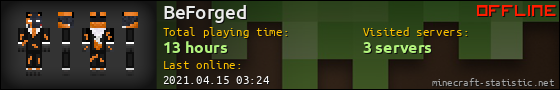 BeForged userbar 560x90