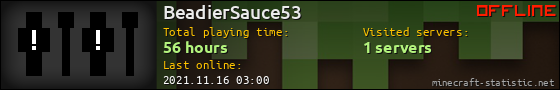 BeadierSauce53 userbar 560x90