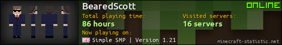 BearedScott userbar 560x90