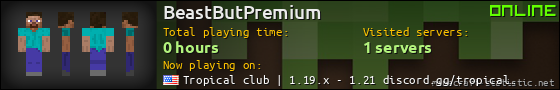 BeastButPremium userbar 560x90