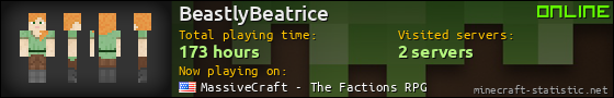 BeastlyBeatrice userbar 560x90