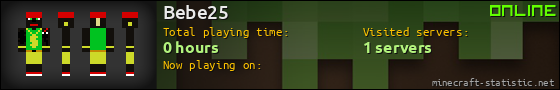 Bebe25 userbar 560x90