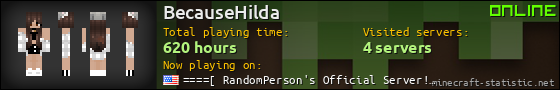 BecauseHilda userbar 560x90