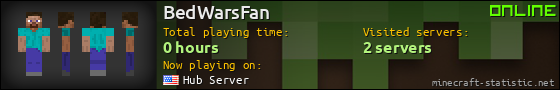 BedWarsFan userbar 560x90