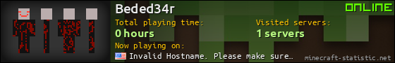 Beded34r userbar 560x90