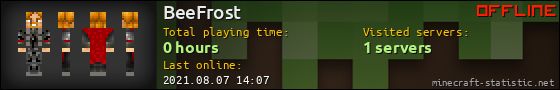BeeFrost userbar 560x90