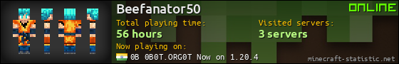 Beefanator50 userbar 560x90