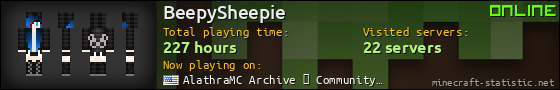 BeepySheepie userbar 560x90