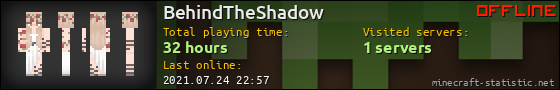 BehindTheShadow userbar 560x90