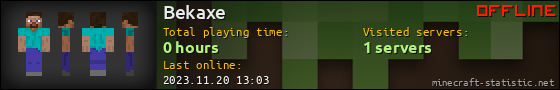 Bekaxe userbar 560x90