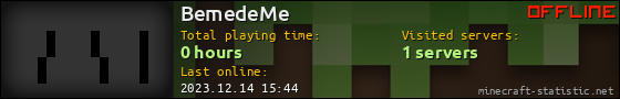 BemedeMe userbar 560x90
