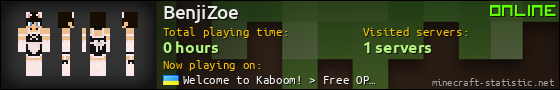 BenjiZoe userbar 560x90
