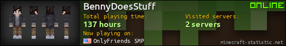 BennyDoesStuff userbar 560x90