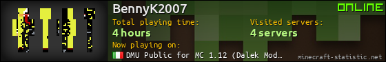 BennyK2007 userbar 560x90