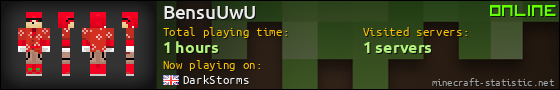 BensuUwU userbar 560x90