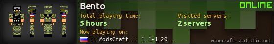 Bento userbar 560x90