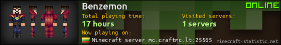 Benzemon userbar 560x90