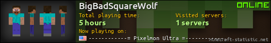 BigBadSquareWolf userbar 560x90