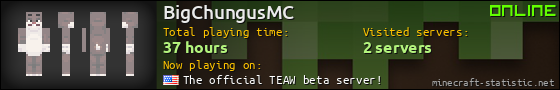 BigChungusMC userbar 560x90