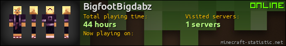 BigfootBigdabz userbar 560x90