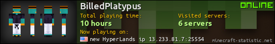 BilledPlatypus userbar 560x90