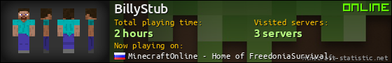 BillyStub userbar 560x90