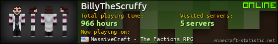 BillyTheScruffy userbar 560x90