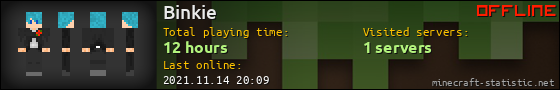 Binkie userbar 560x90