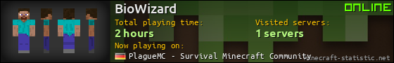 BioWizard userbar 560x90