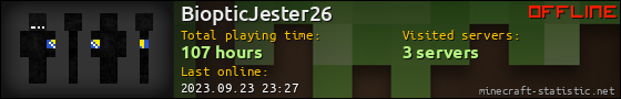 BiopticJester26 userbar 560x90