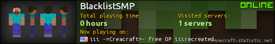 BlacklistSMP userbar 560x90