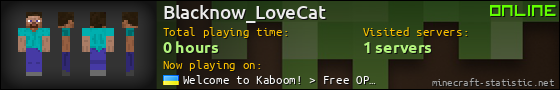 Blacknow_LoveCat userbar 560x90