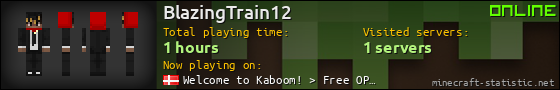 BlazingTrain12 userbar 560x90