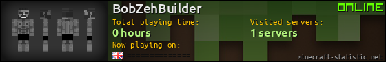 BobZehBuilder userbar 560x90