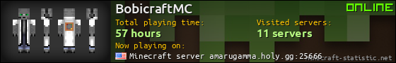 BobicraftMC userbar 560x90